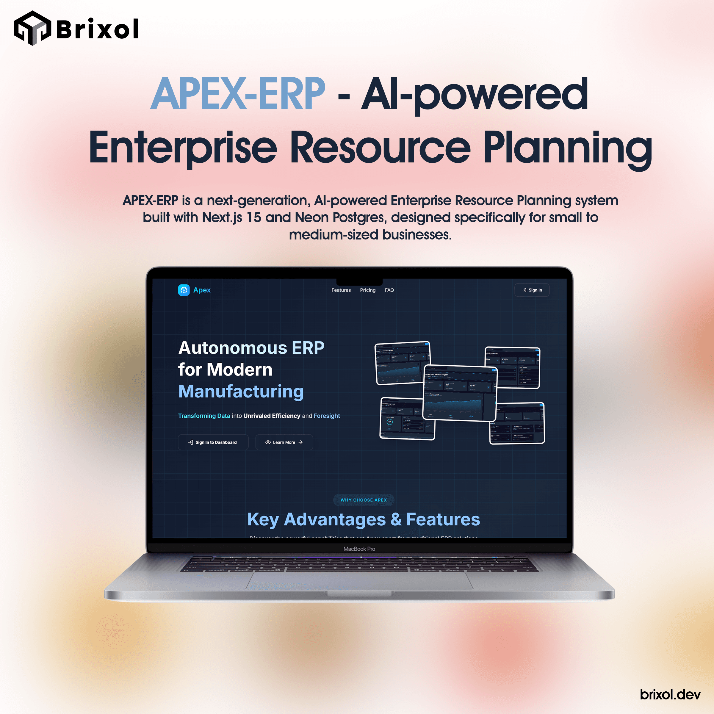 APEX-ERP — AI-Powered Enterprise Resource Planning (Next.js 15 + Neon Postgres)